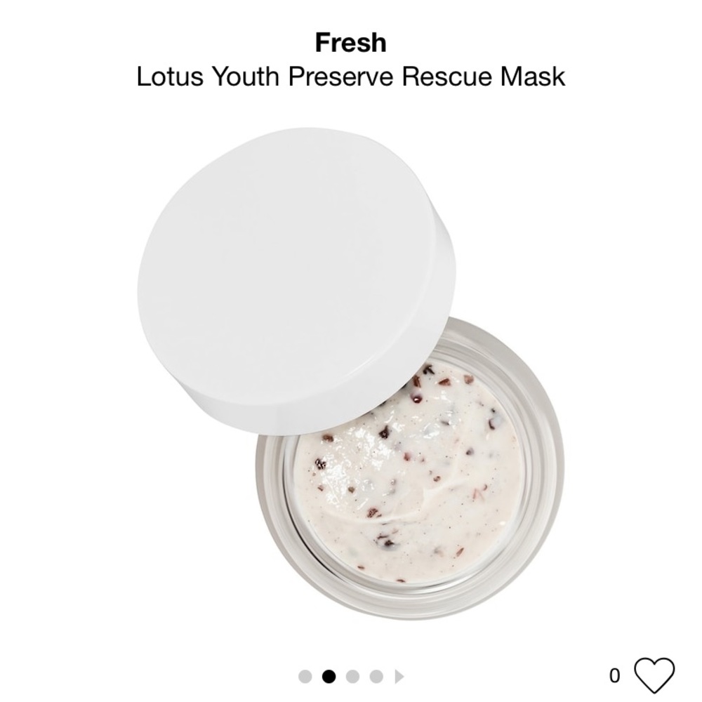BNIB FRESH YOUTH PRESERVING LOTUS TREATMENT MASK - Picture 2 of 8